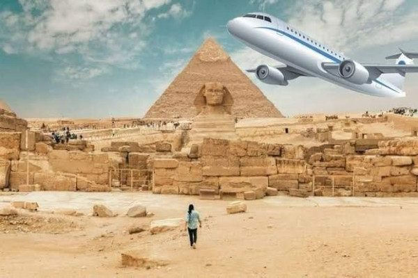 Cairo - Pyramids and Grand Egyptian Museum By Plane & Private Car